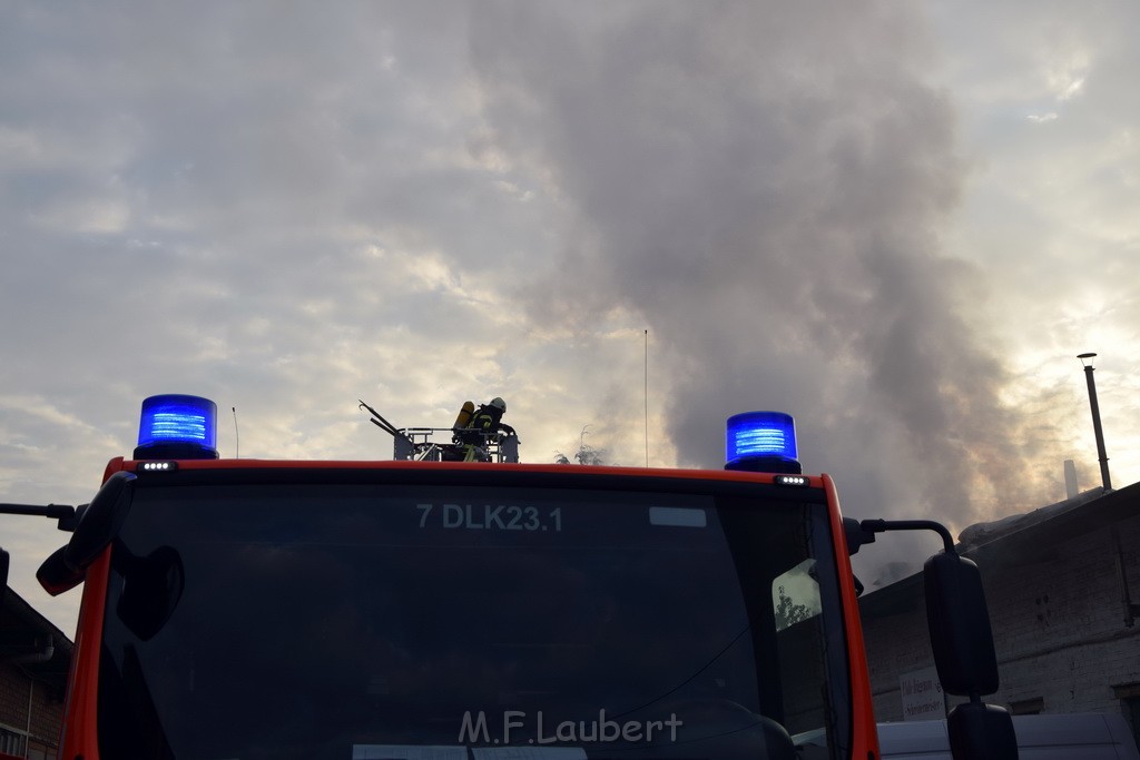 Feuer 4 Schreinerei Koeln Porz Wahn Wilhelm Ruppert Gelaende P0161.JPG - Miklos Laubert